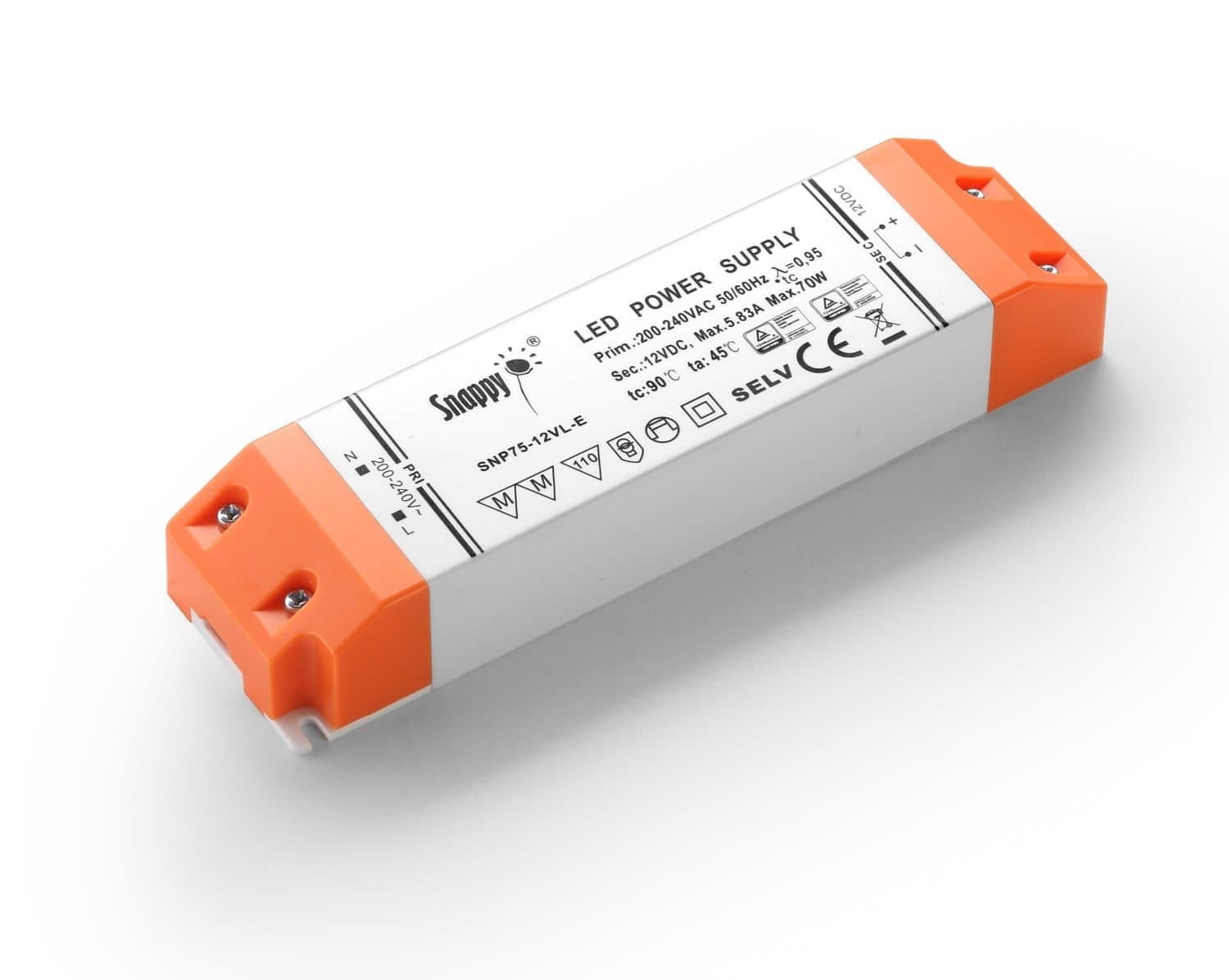Snappy Kvalitets Dæmpbar LED Driver 230V Til 12V - 75 Watt