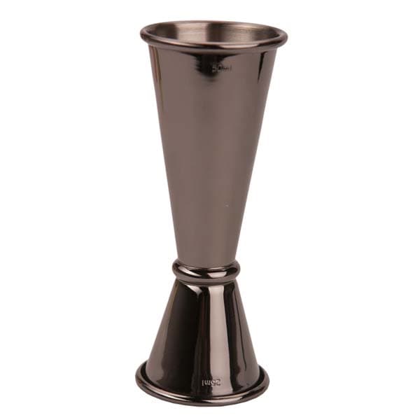 Nordicbar Jigger V-form 25/50 ml Svart