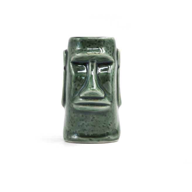Tiki Moai Shotglas 7,5 cl Grön