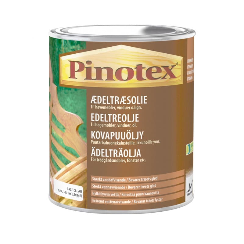 Pinotex Ædeltræsolie 1 ltr.  - Udendørsmaling