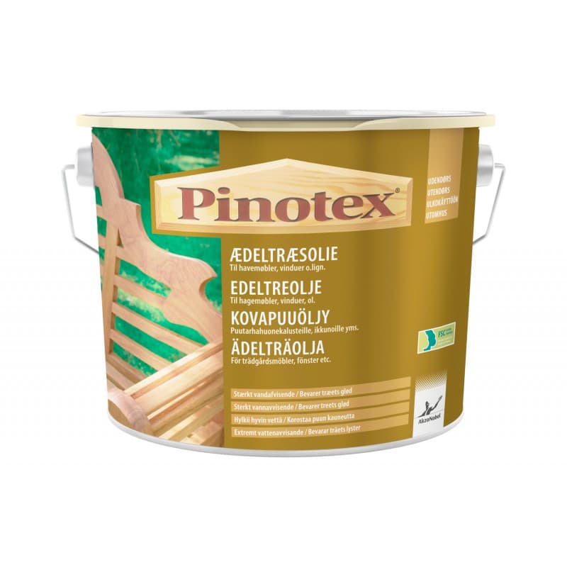 Pinotex Ædeltræsolie 2,5 ltr.  - Udendørsmaling