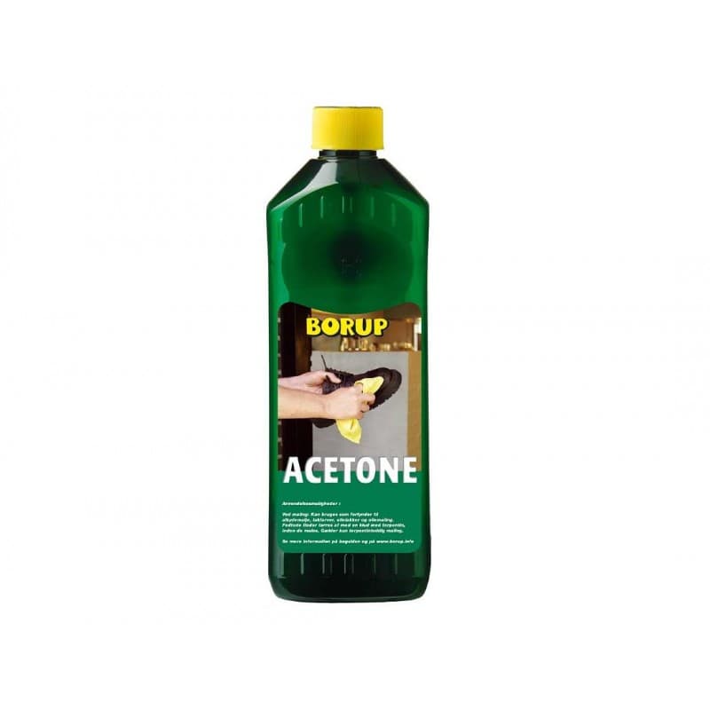 Acetone, Kemisk ren 1/2 ltr.  - Kemikalier