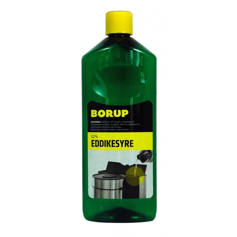 Eddikesyre 32% 1/2 ltr.  - Kemikalier