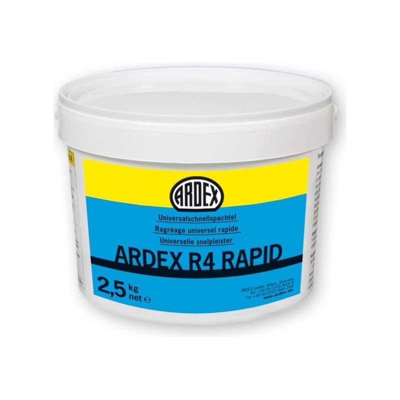 ARDEX R4 RAPID Universal 2,5 kg.  - Spartel og fugemasse