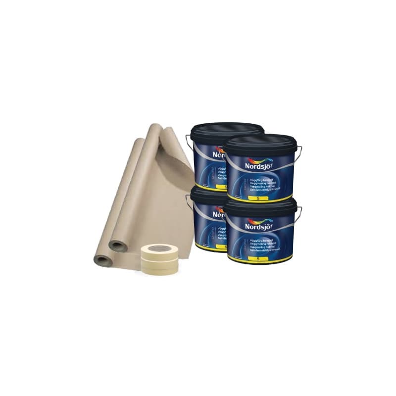 Nordsjø Malerpakke lejlighed 55 - 75m2  - Malerpakker