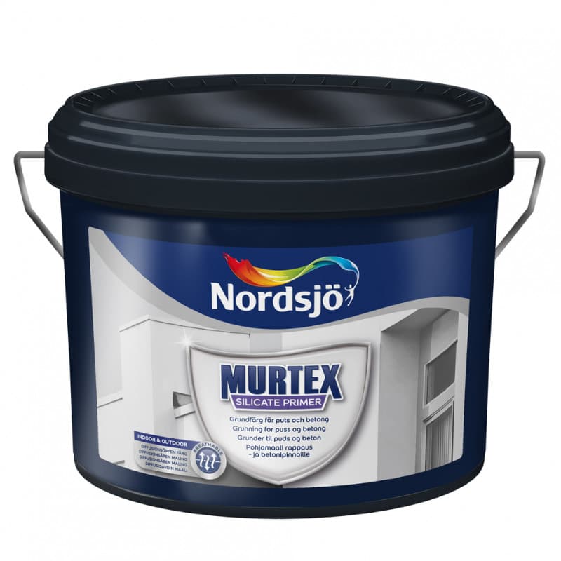 Nordsjø Murtex Silicate Primer 10 ltr.  - Nordsjö Grunder facademaling