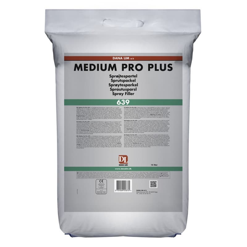 Sprøjte-/rullespartel Medium Pro Plus 639 15 ltr.  - Spartel og fugemasse