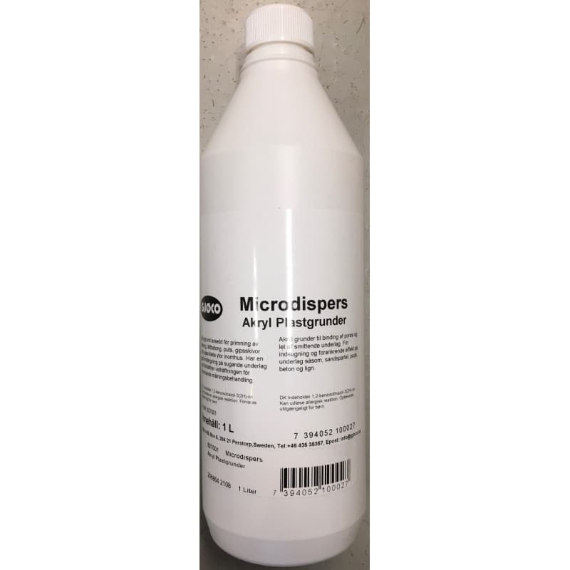 Gjøco Microdispers 1 ltr.  - Glasvæv, puds beton grunder