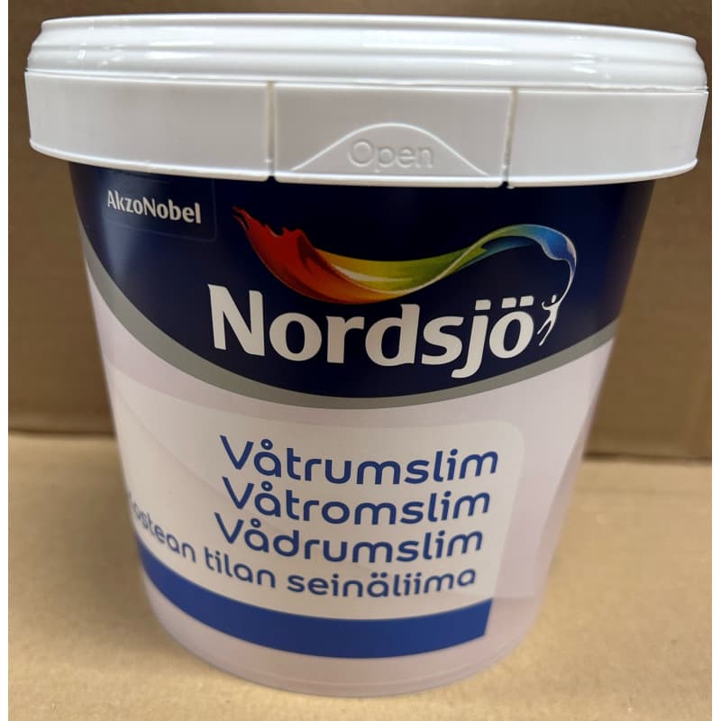 Nordsjø Vådrumslim 1 ltr - Vævklæber/lim