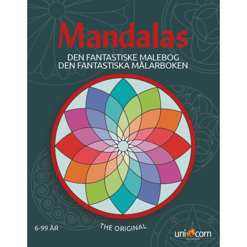 Mandalas Den Fantastiske Malebog  - Mandalas