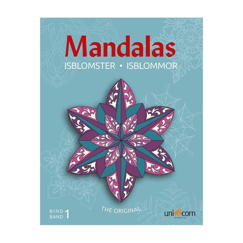 Mandalas Isblomster Bind 1  - Mandalas