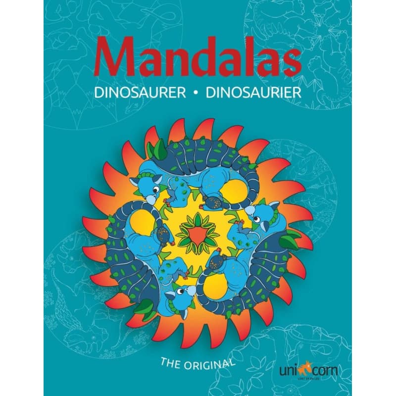 Mandalas med Dinosaurer  - Mandalas