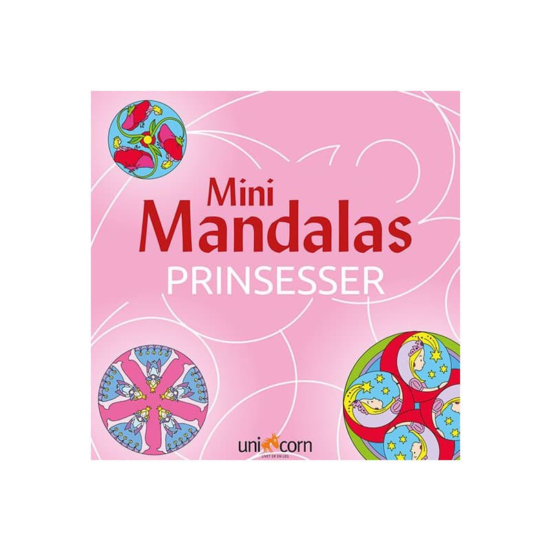 Mini Mandalas Prinsesser  - Mandalas