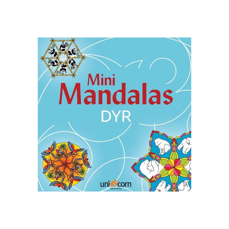 Mini Mandalas Dyr  - Mandalas