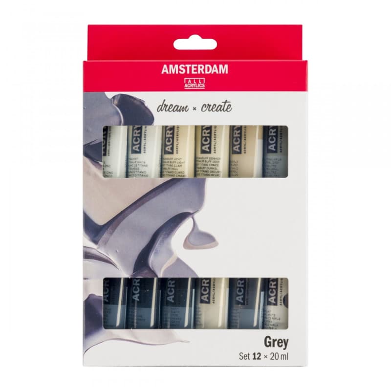 Amsterdam Standard Akrylmaling 12 x 20 ml. Urban  - Akrylmaling