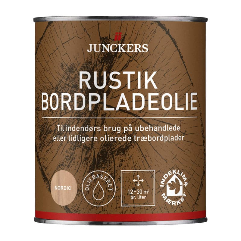 Junckers Rustik Bordpladeolie Nordic 0,75 ltr.  - Bordpladeolie