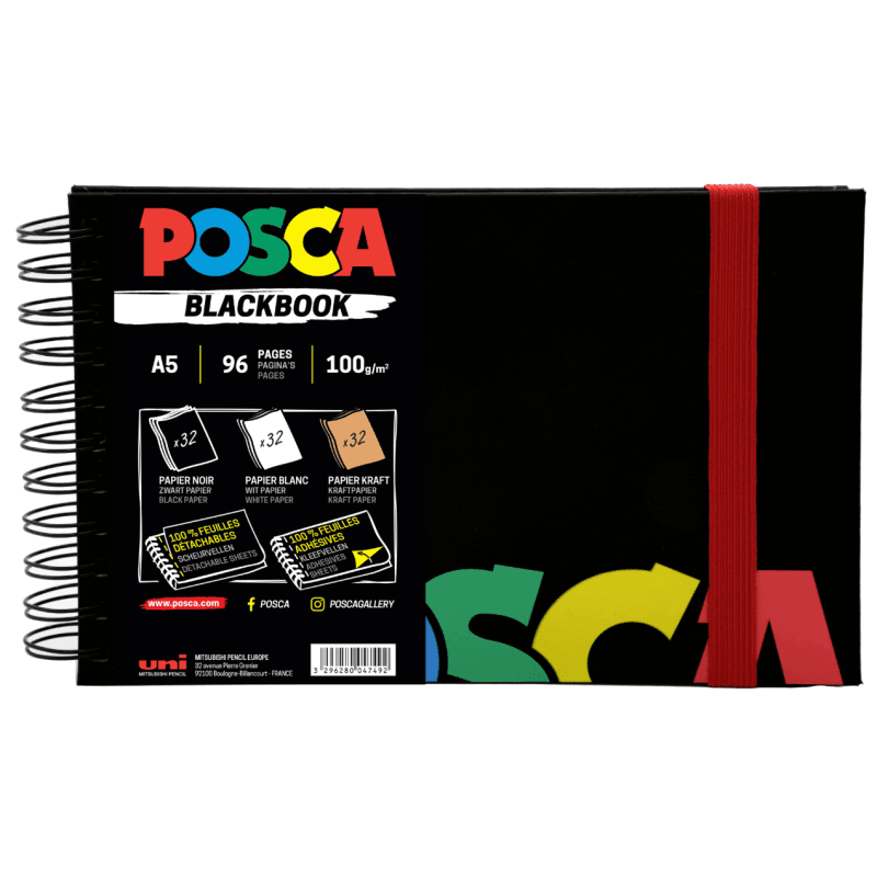 Posca Sketchbook A5  - Posca Tusser