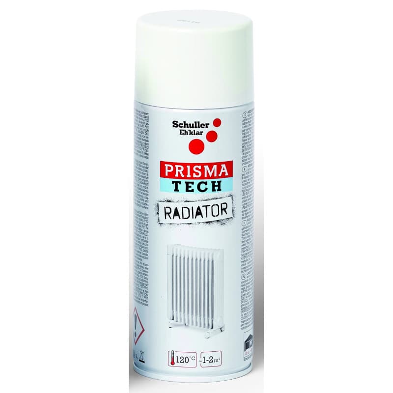 Radiatorspray Ral 9010 400 ml. 6 stk.  - Diverse Malerværktøj