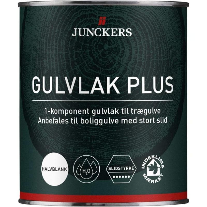Junckers Gulvlak Plus  Halvblank 0,75 ltr.  - Junckers Gulvlak
