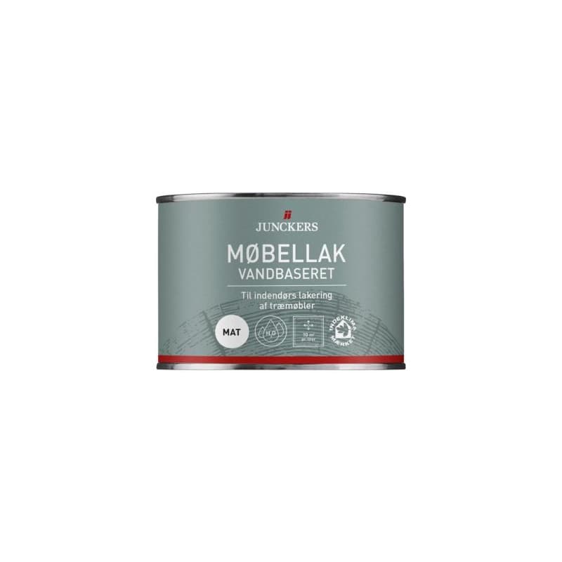 Junckers Møbellak Vandbaseret Mat 0,375  - Møbelmaling/lak
