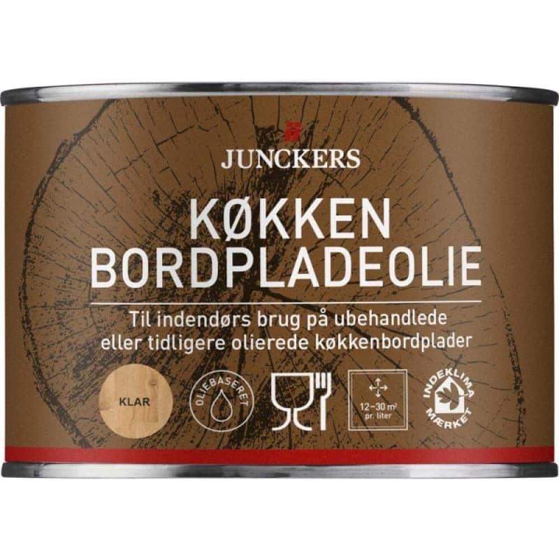 Junckers Køkken Bordpladeolie Klar 0,38 ltr.  - Bordpladeolie