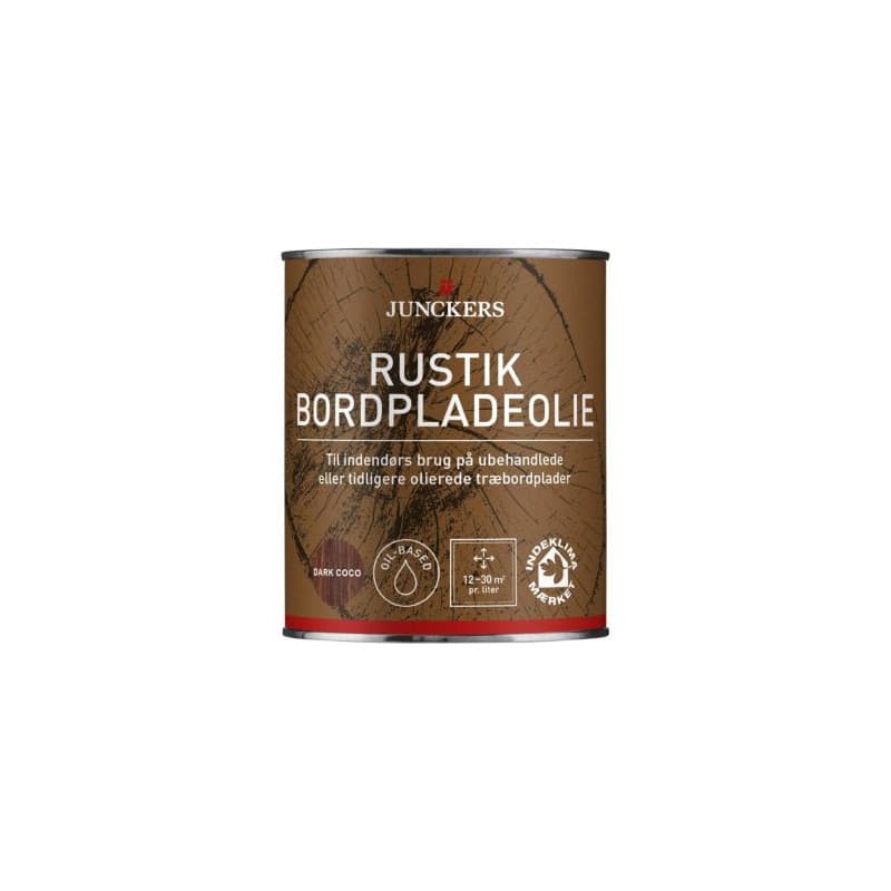 Junckers Rustik Bordpladeolie Dark Coco 0,75  - Bordpladeolie