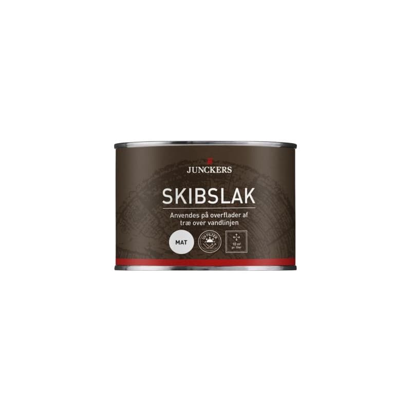 Junckers Skibslak Mat 0,38 ltr.  - Junckers Skibslak