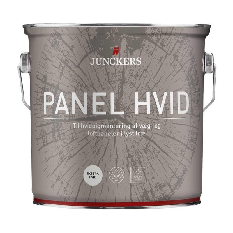 Junckers Panel Hvid Ekstra Hvid 2,5 ltr.  - Lysning af trælofter