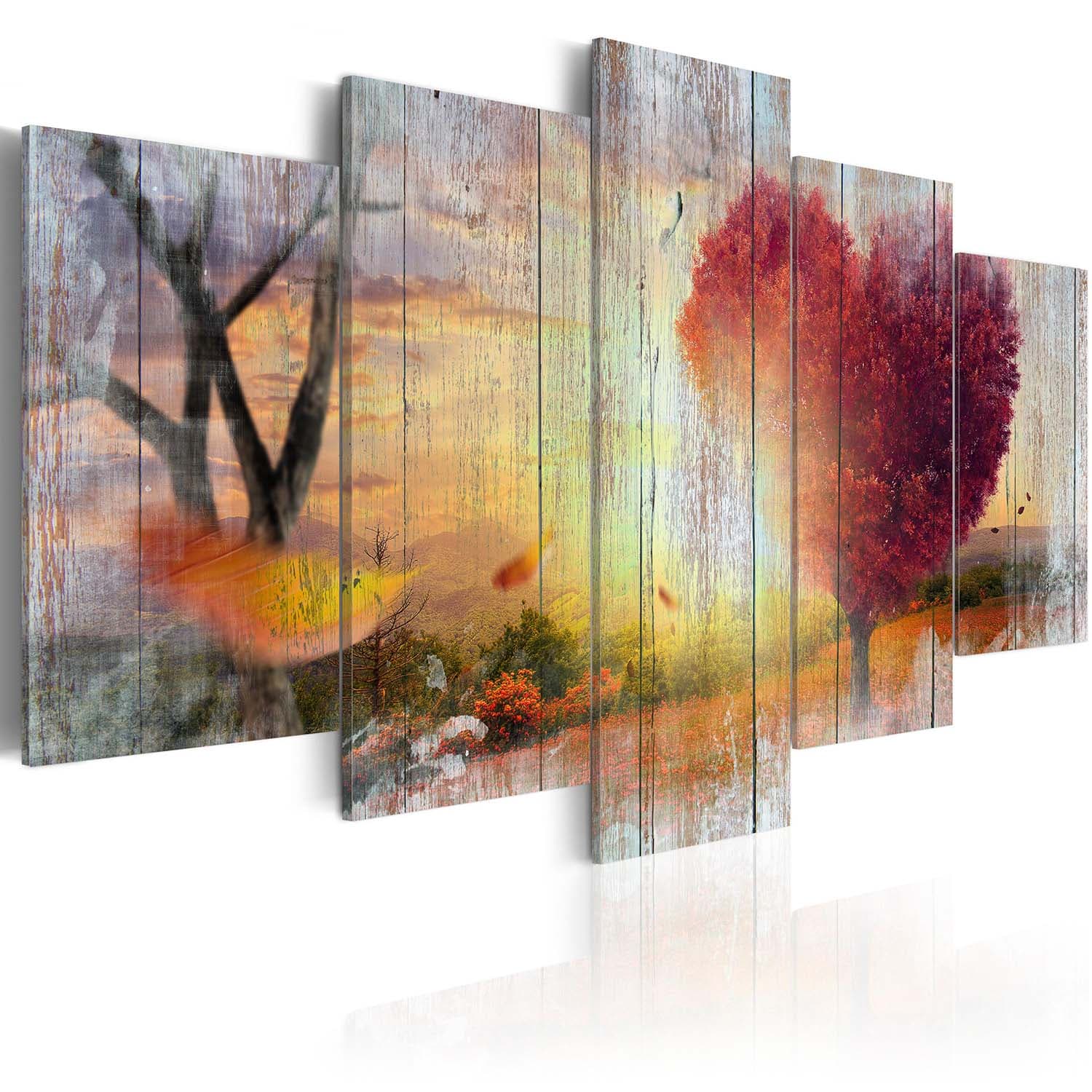 ARTGEIST Bild på hösten - Lovers Autumn, på duk (flera storlekar) 100x50