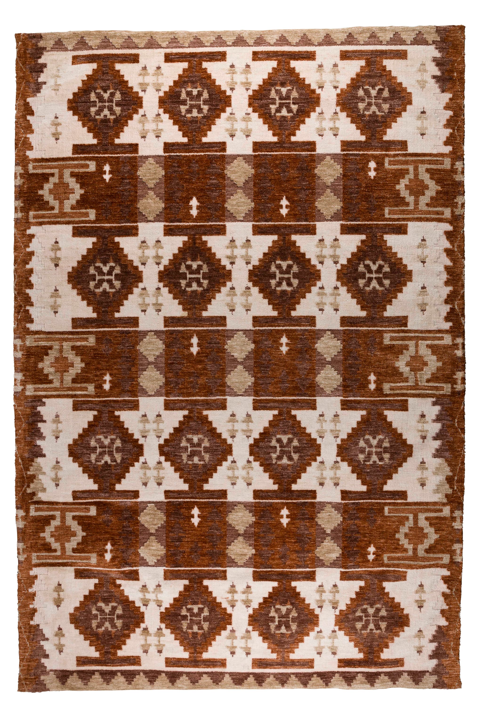 Dutchbone Matta Rödbrun 200x300