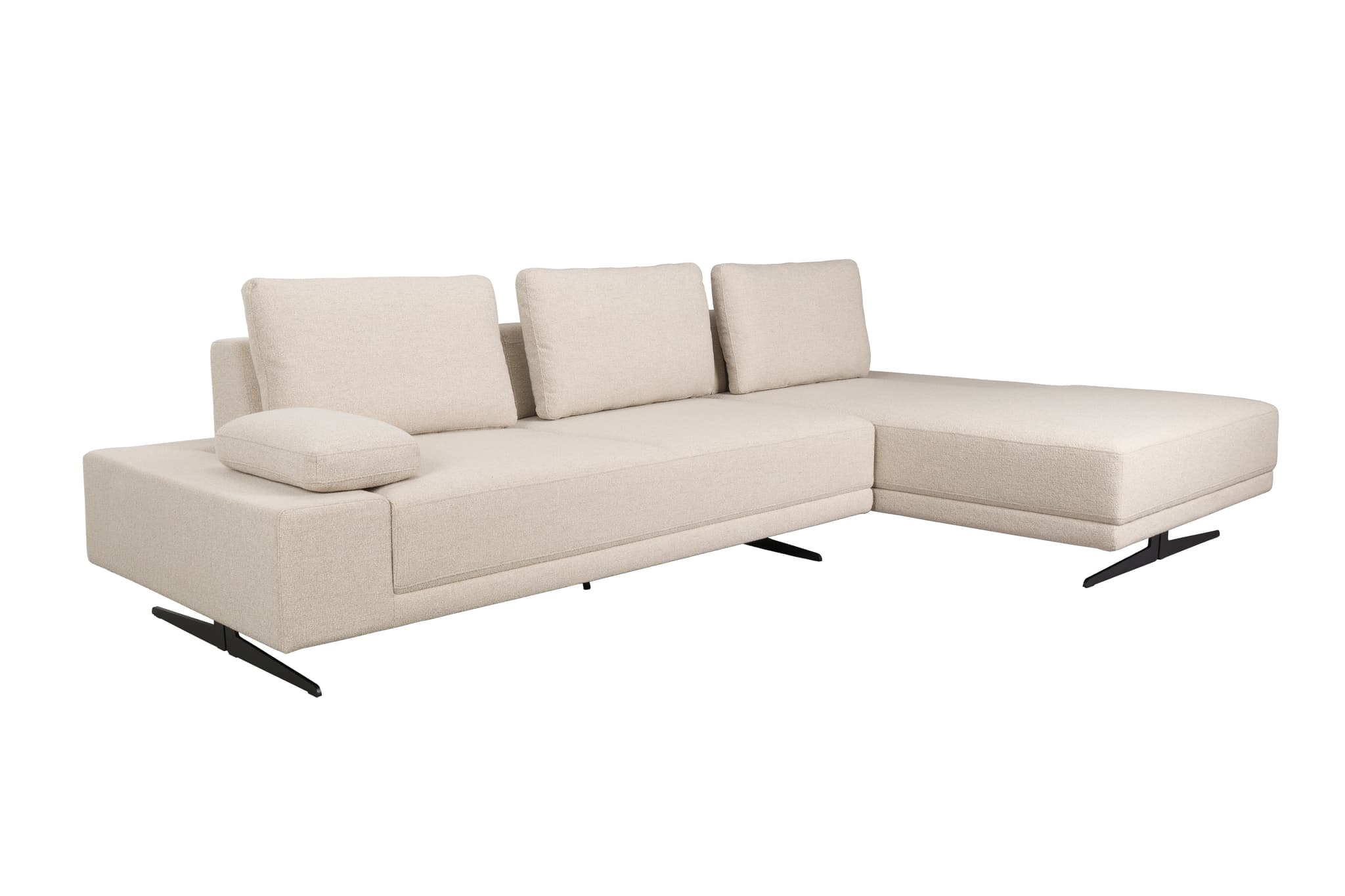 DUTCHBONE Soffa Shelly Off-White Höger Schäslong