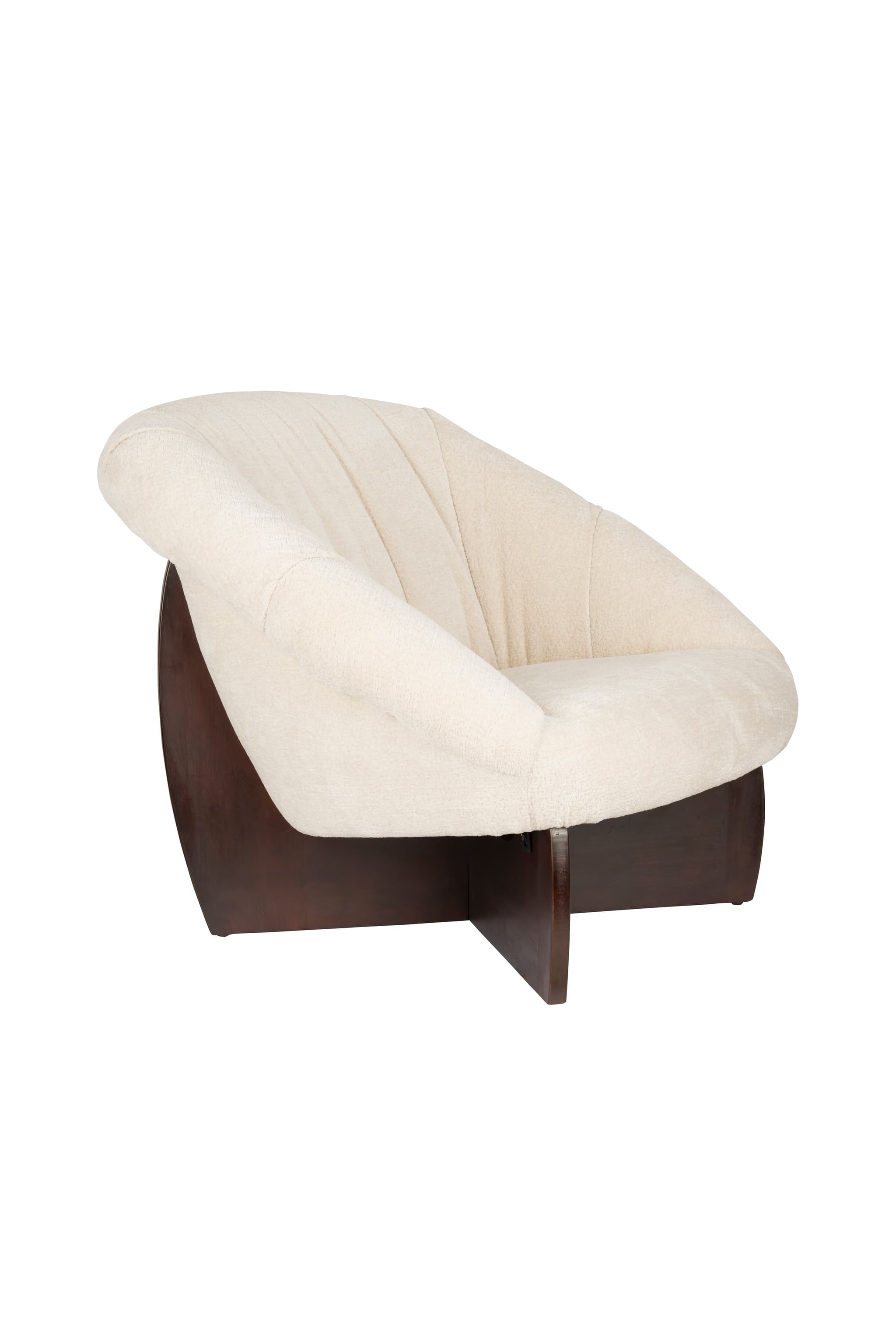 DUTCHBONE Loungefåtölj Emilius Beige