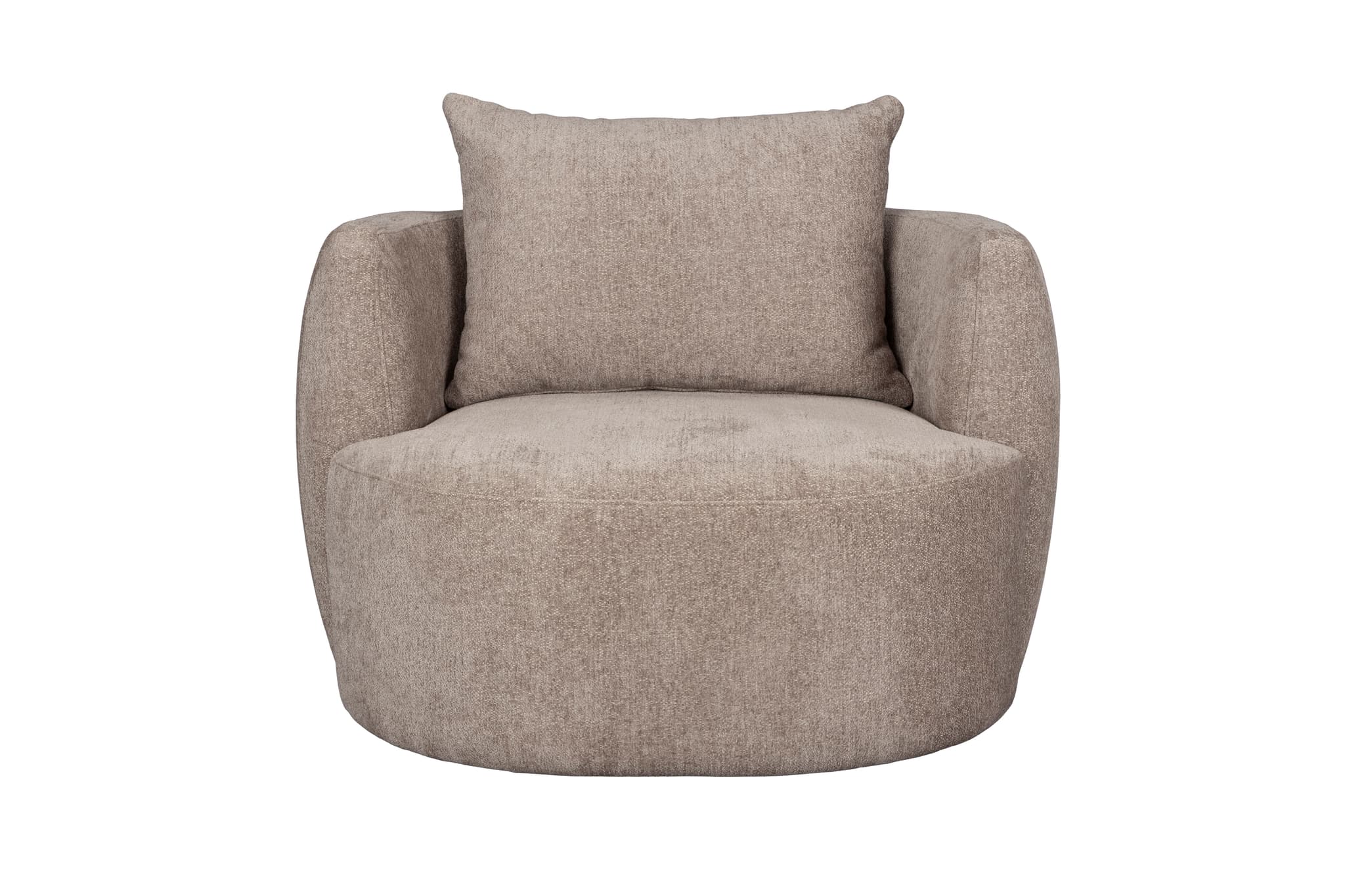 DUTCHBONE Loungefåtölj Rocca Cappuccino