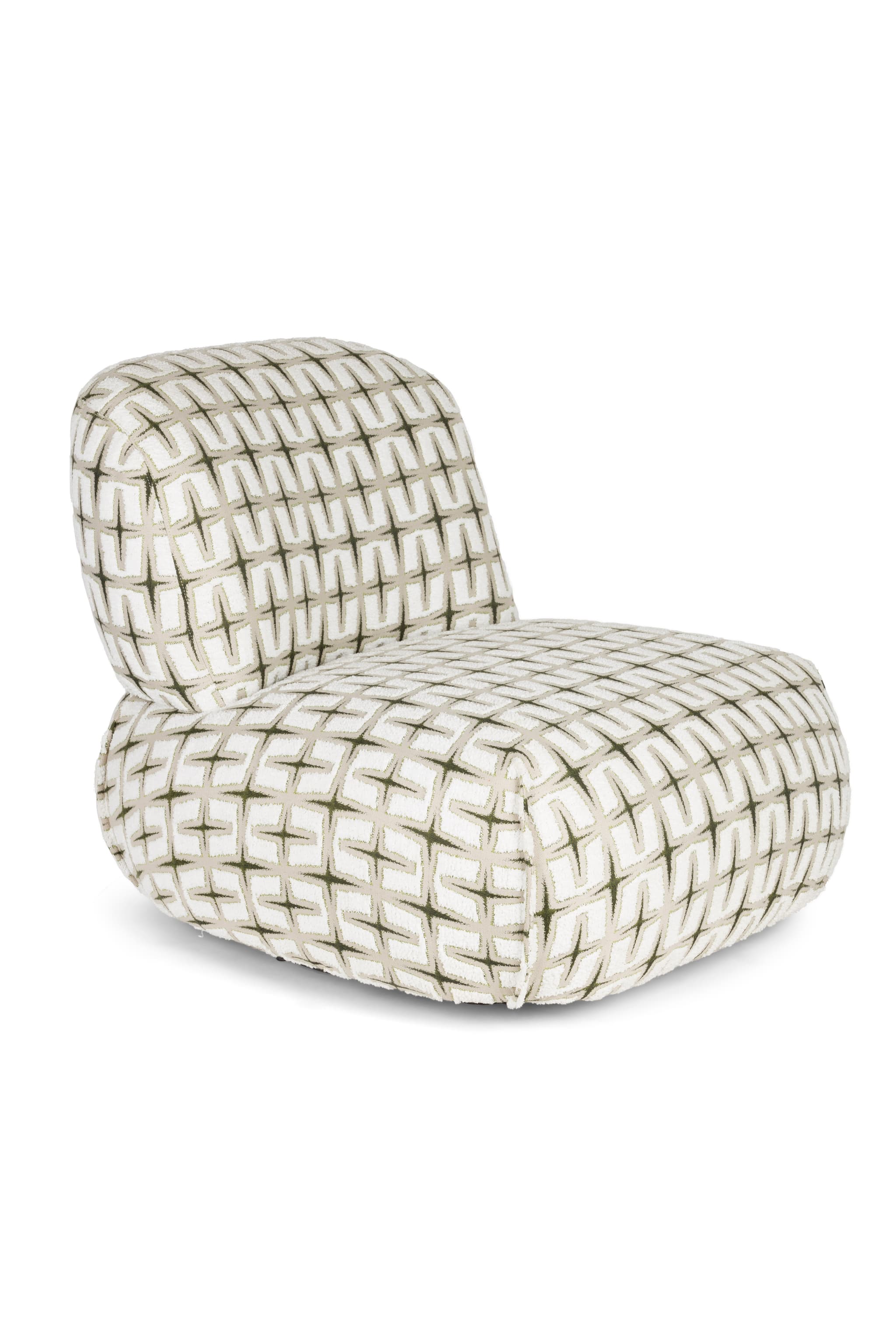 BOLD MONKEY Loungefåtölj Ritz Beige Grön