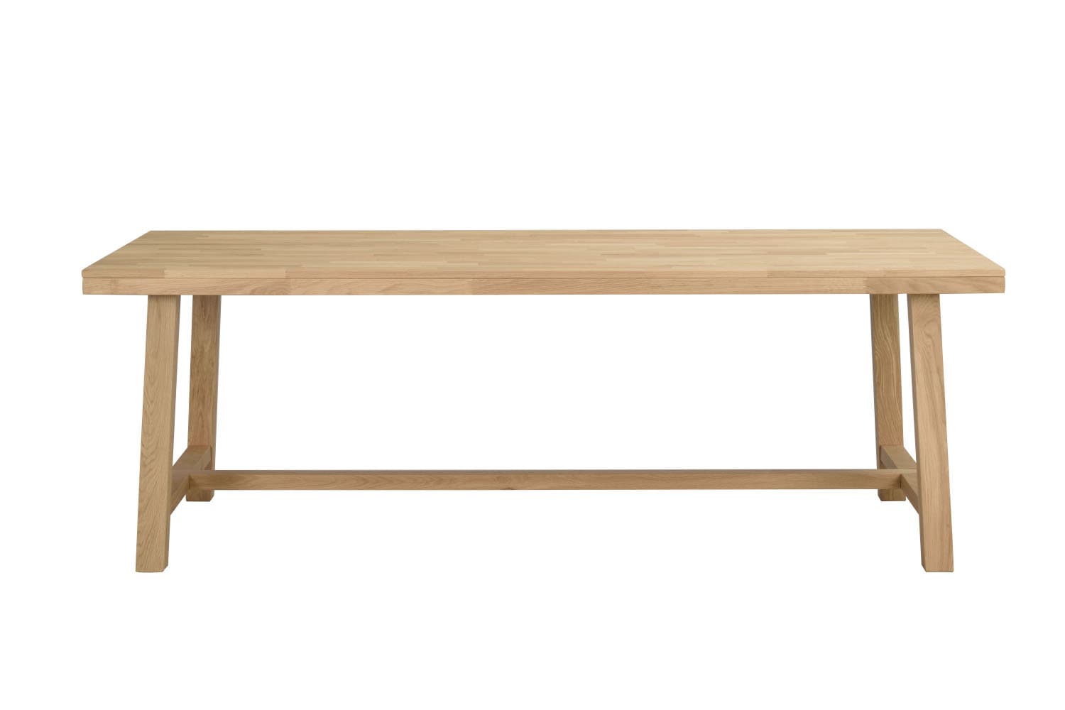 ROWICO Brooklyn Matbord - Borstat Ek med Utdragsfunktion (220 x 95 cm)