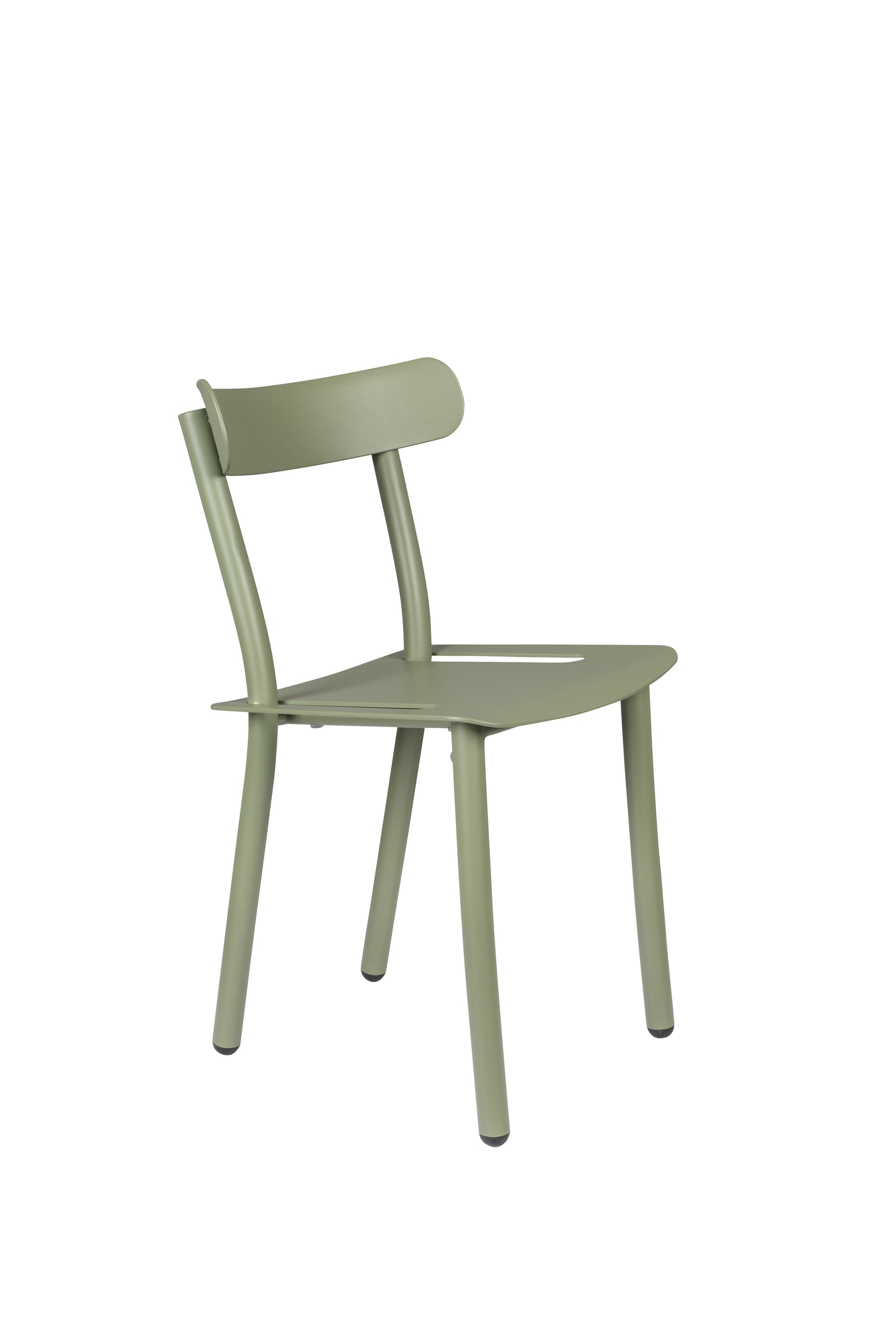 ZUIVER fredagsträdgårdsstol - grön aluminium