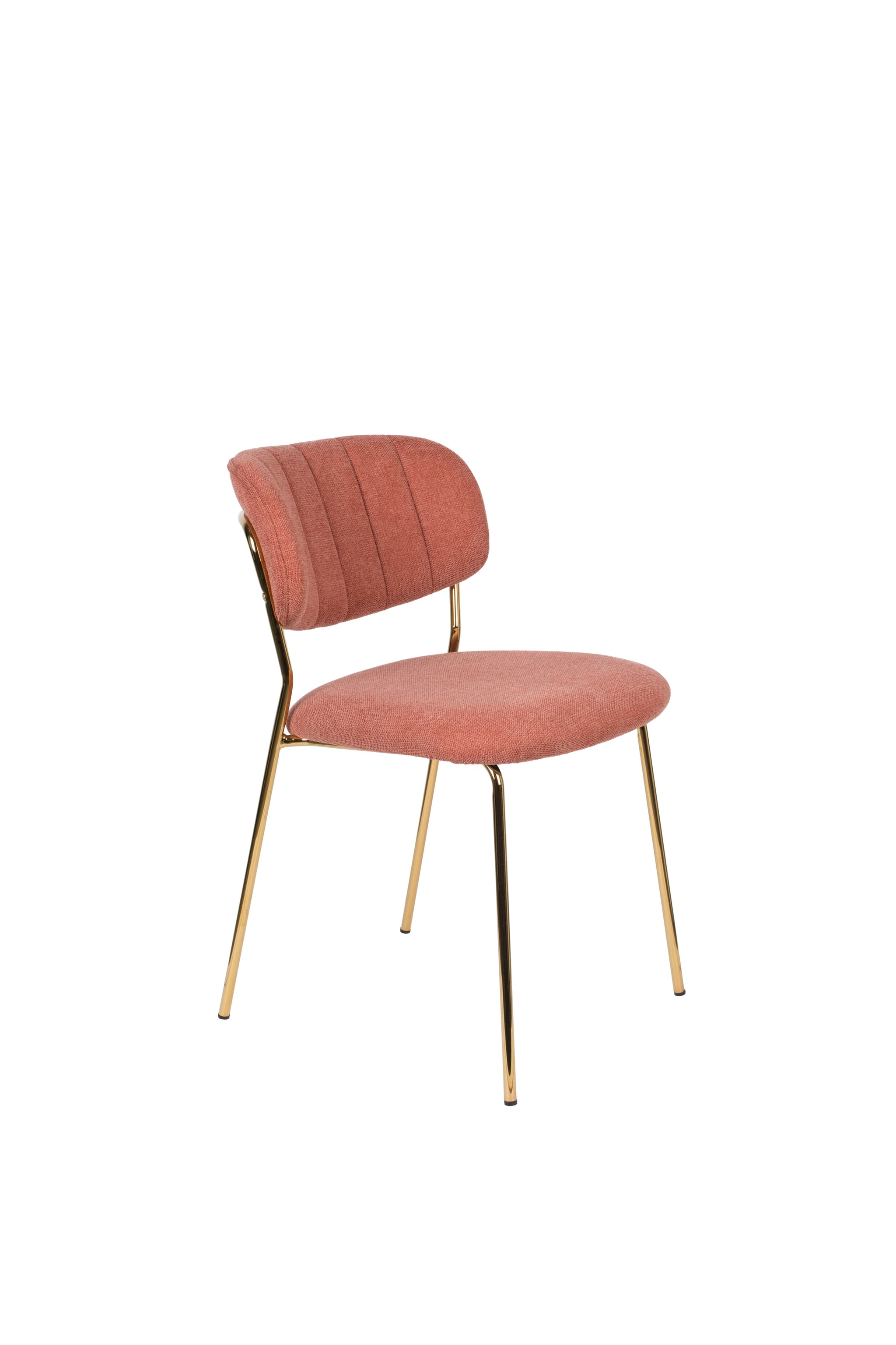 WHITE LABEL LIVING Stol Jolien Guld/Rosa