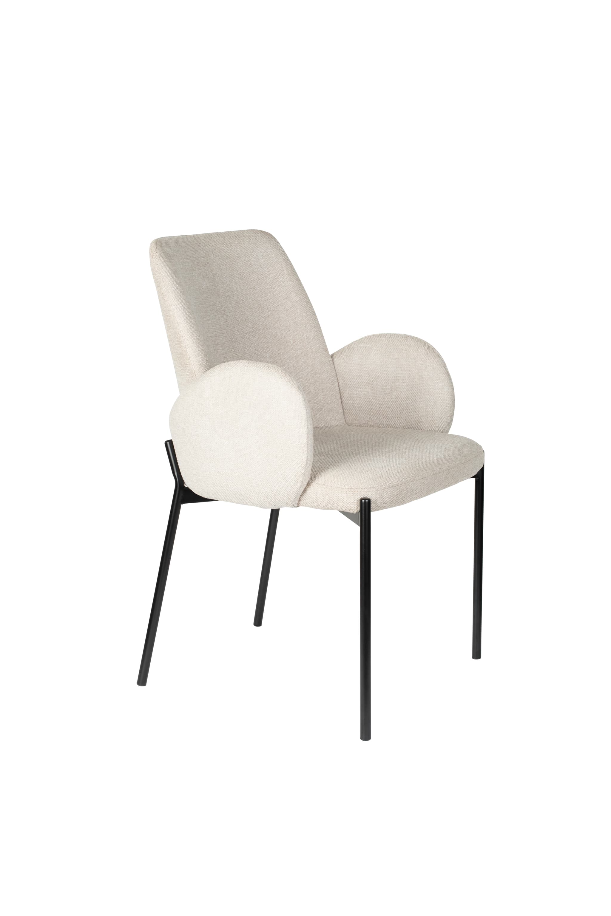 WHITE LABEL LIVING Tjarda stol Taupe