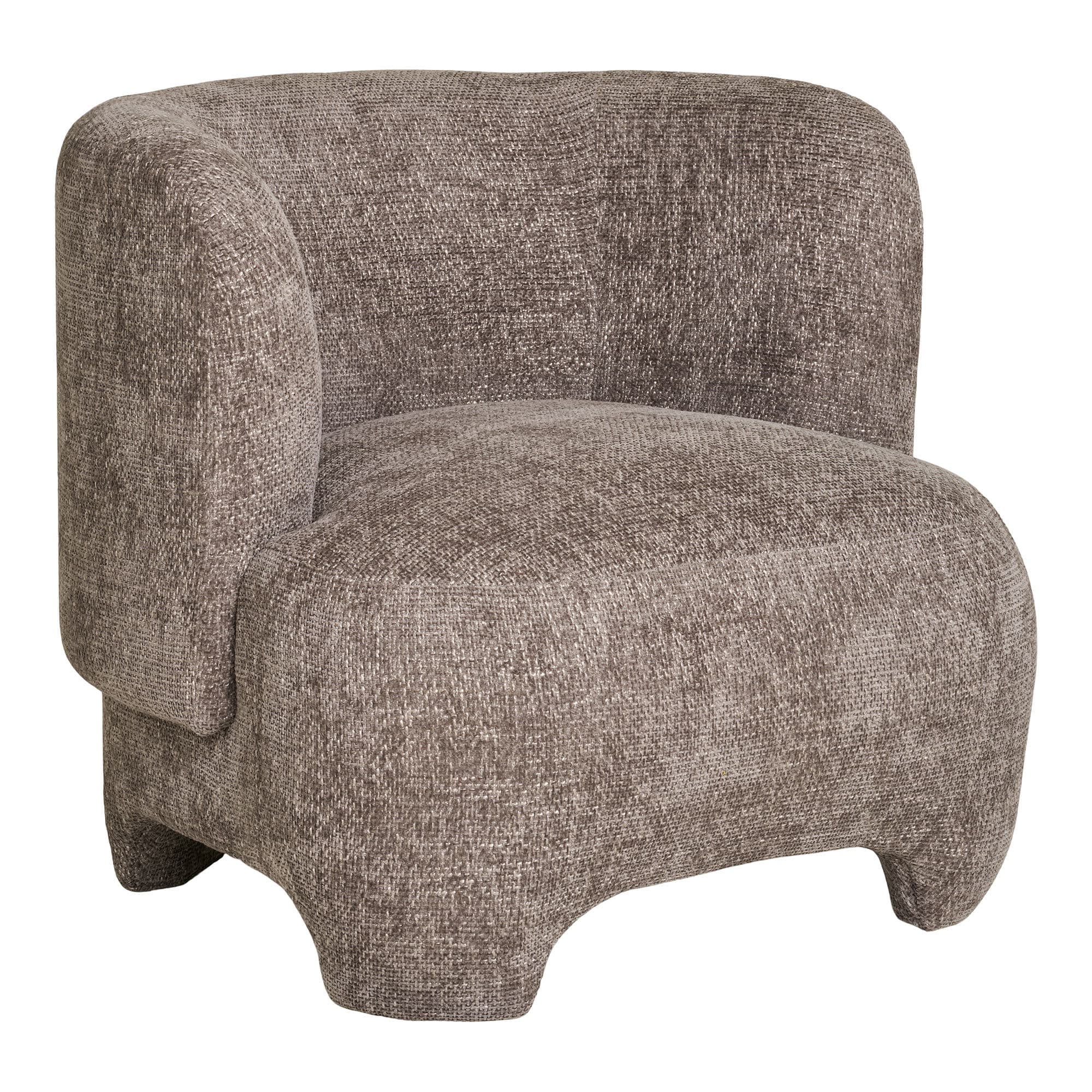 HOUSE NORDIC Nazare fåtölj, med armstöd - beige polyestertyg