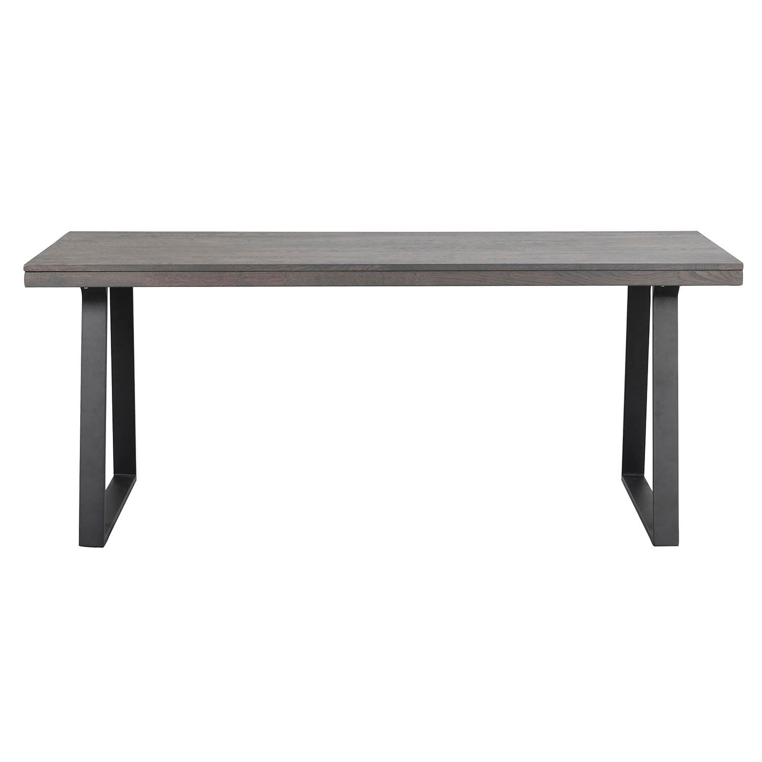 ROWICO Brooklyn Matbord Brunt Trä och Svart Metall (170 x 95 cm)