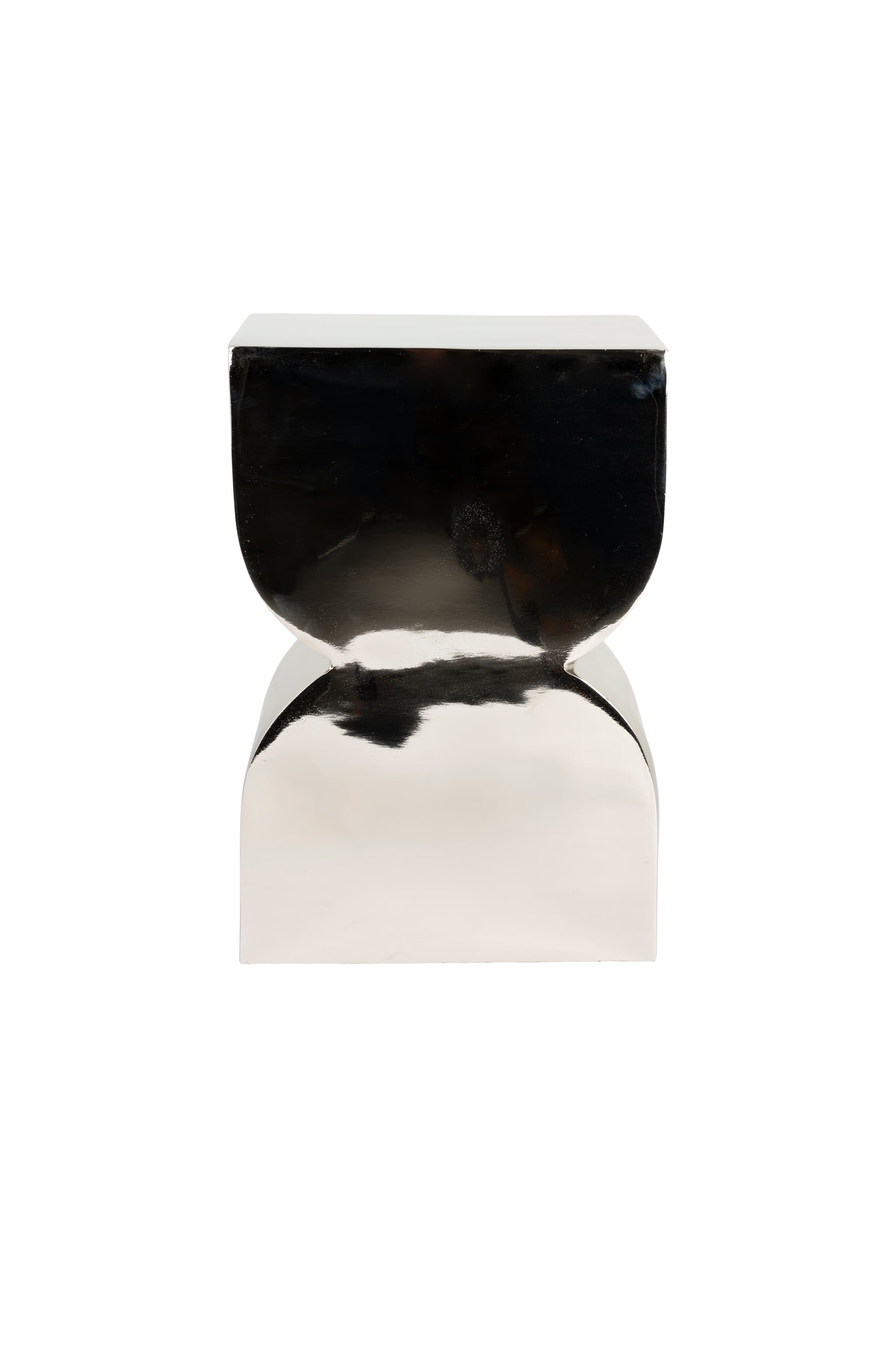 ZUIVER Cones pall, rektangulär - blank silver aluminium (21x30)