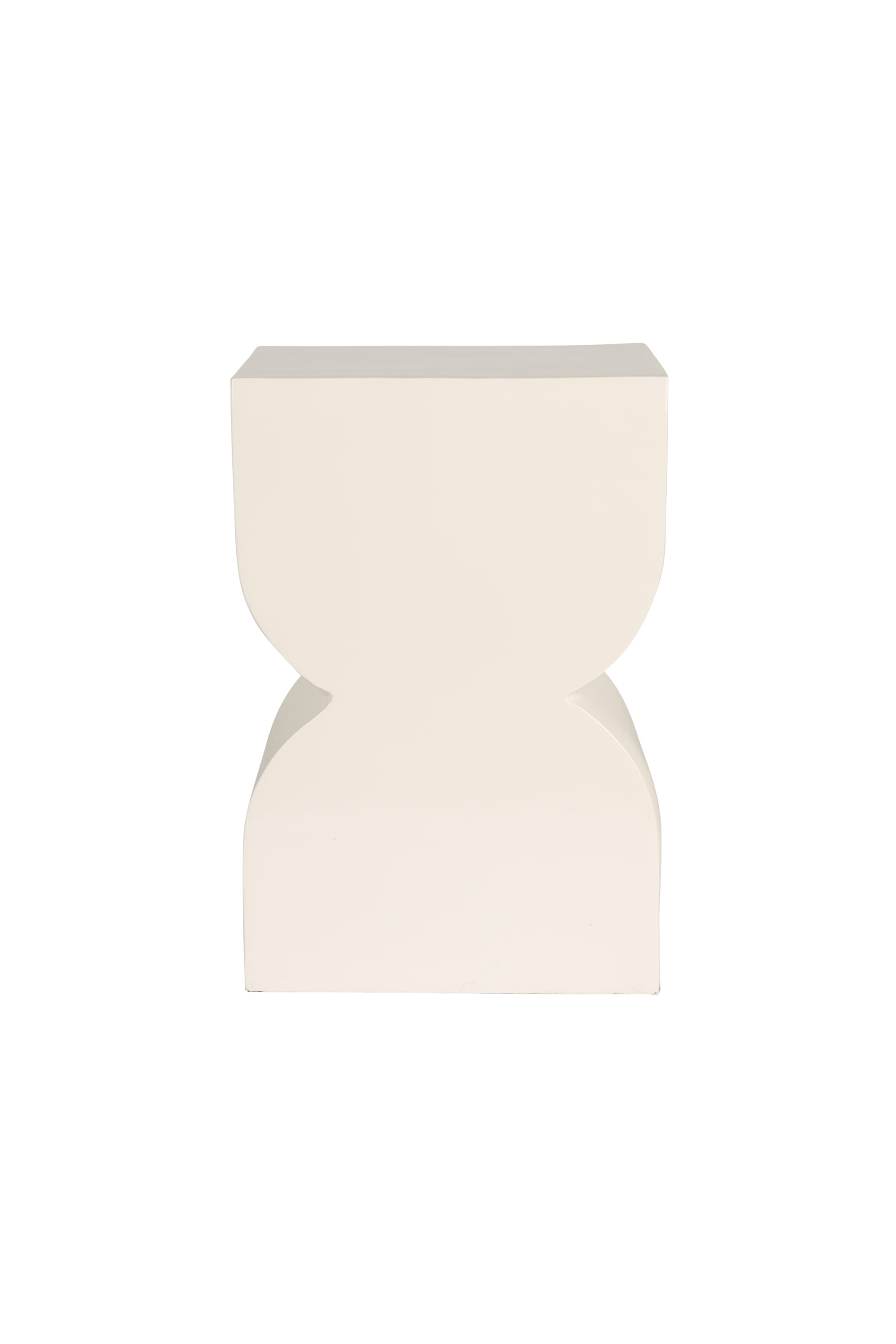 ZUIVER Cones pall, rektangulär - blank beige aluminium (21x30)