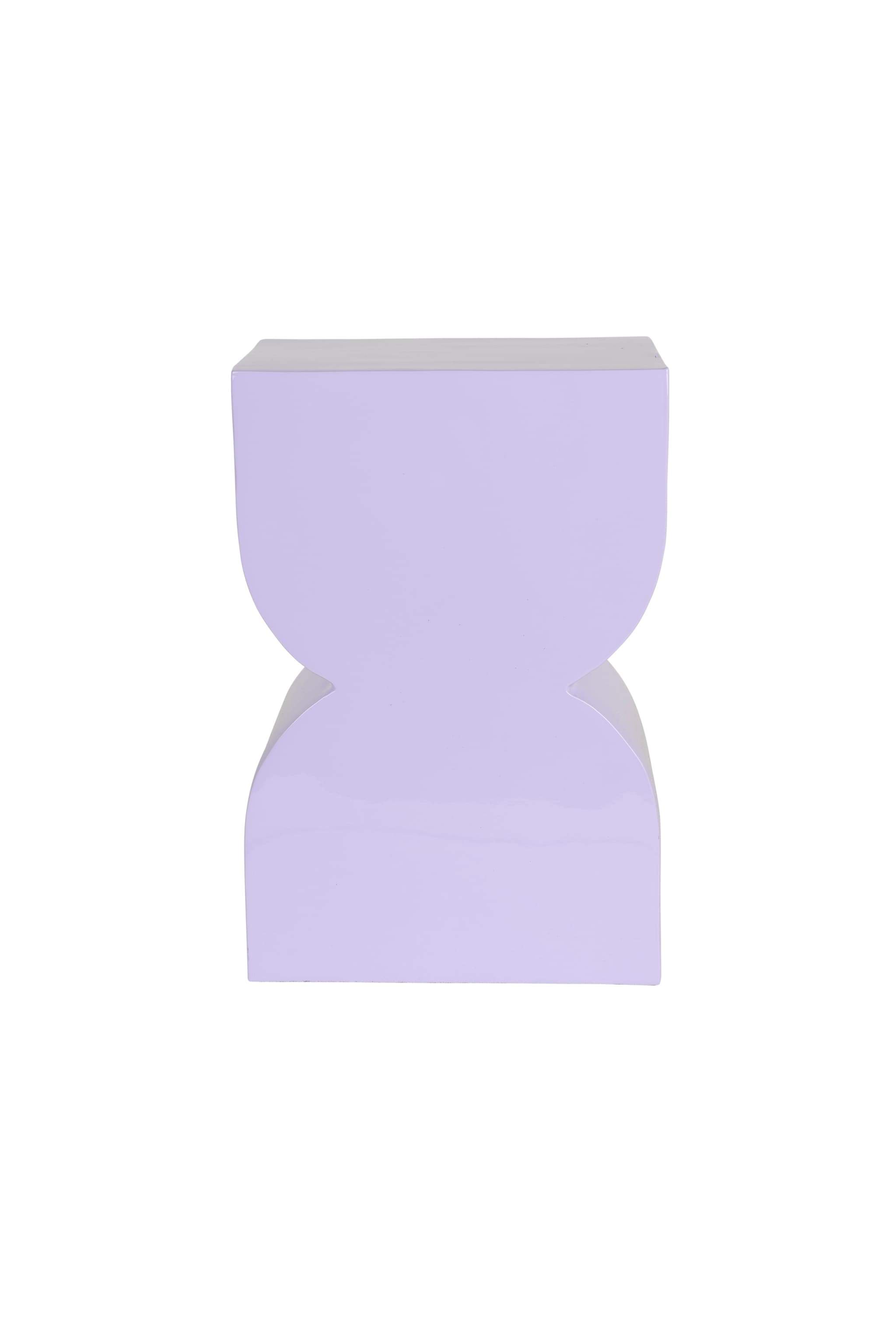 ZUIVER Cones pall, rektangulär - glänsande lila aluminium (21x30)