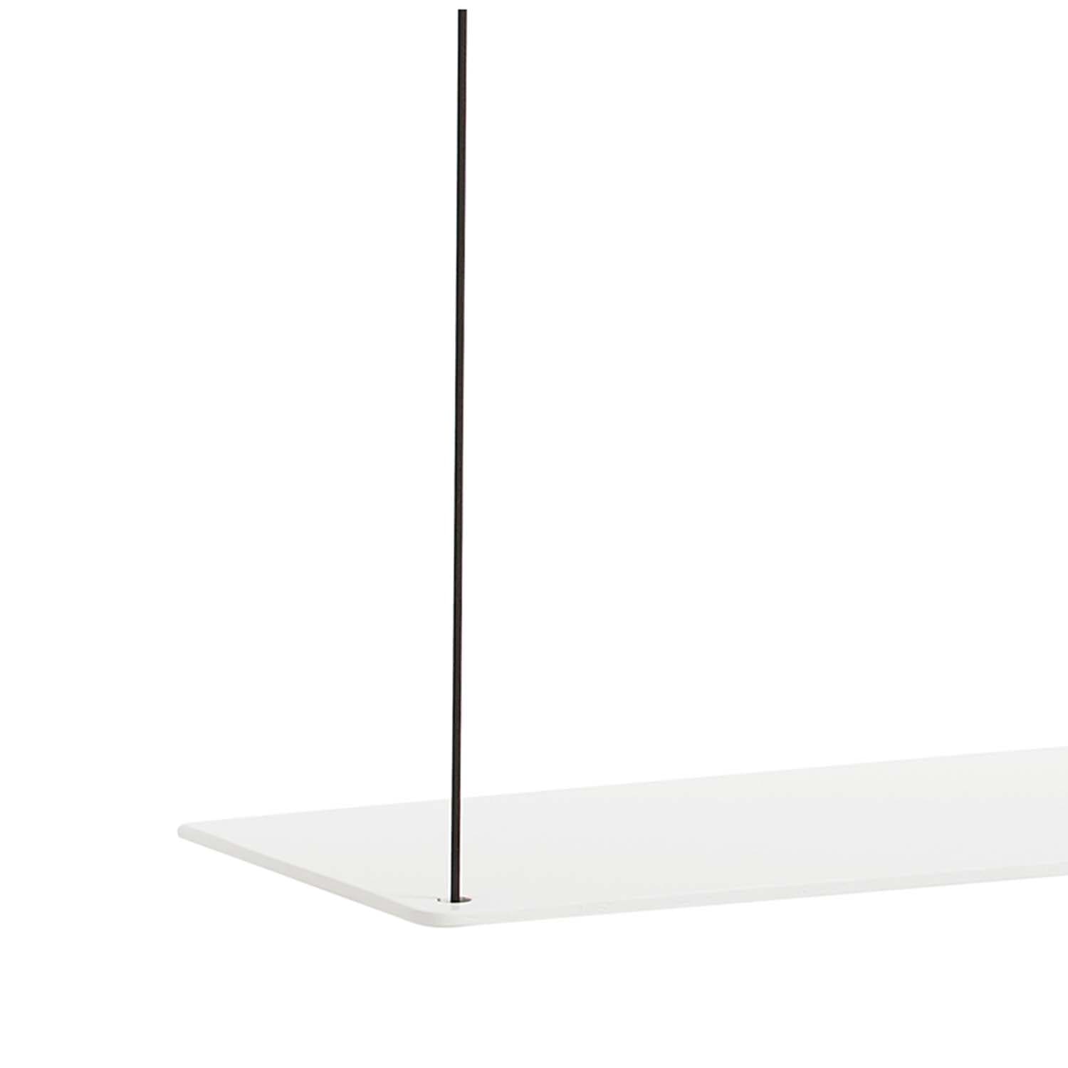 WOUD Stedge förlängningshylla - vit ek och metall (60 cm)