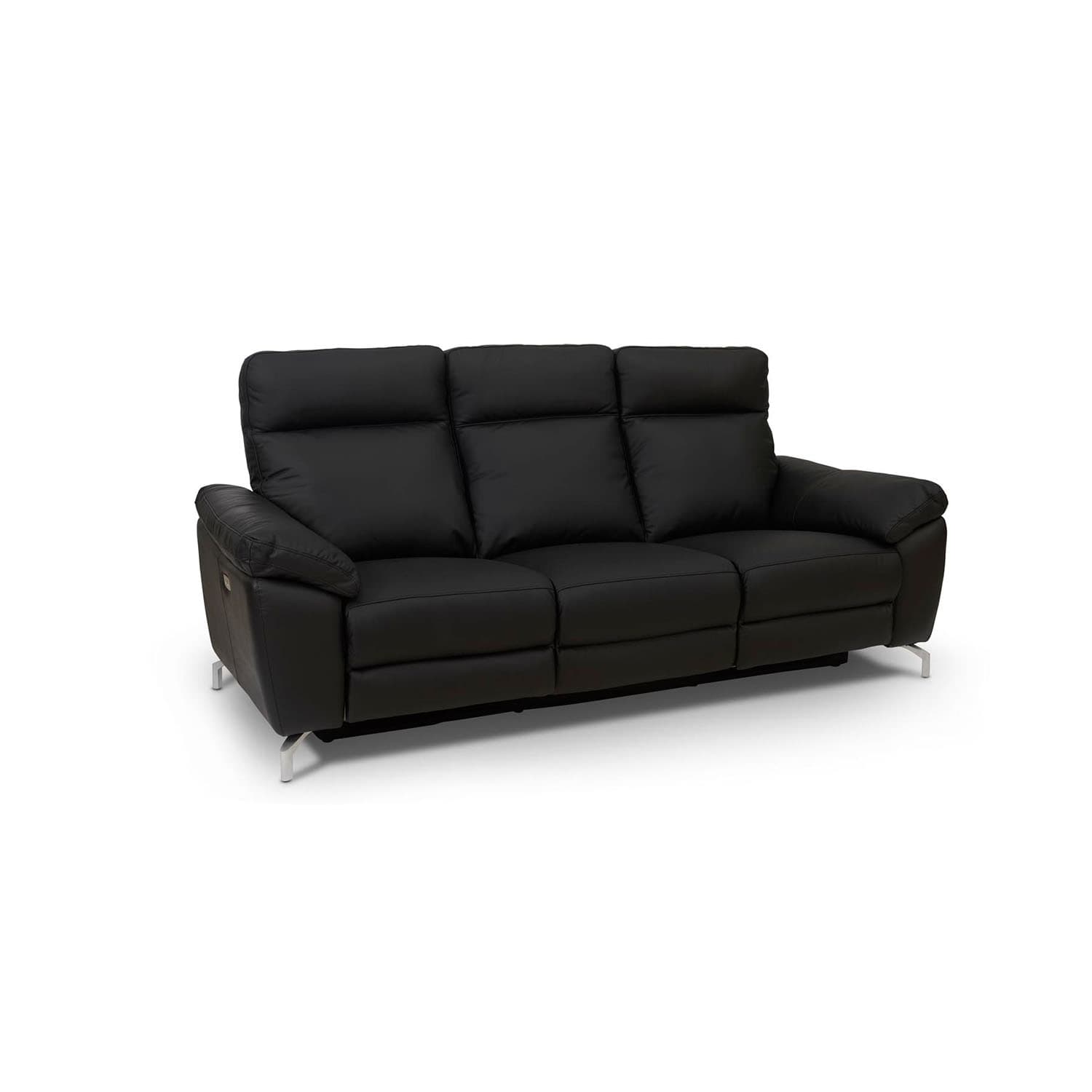 Selesta 3-sits Soffa - Svart Läder