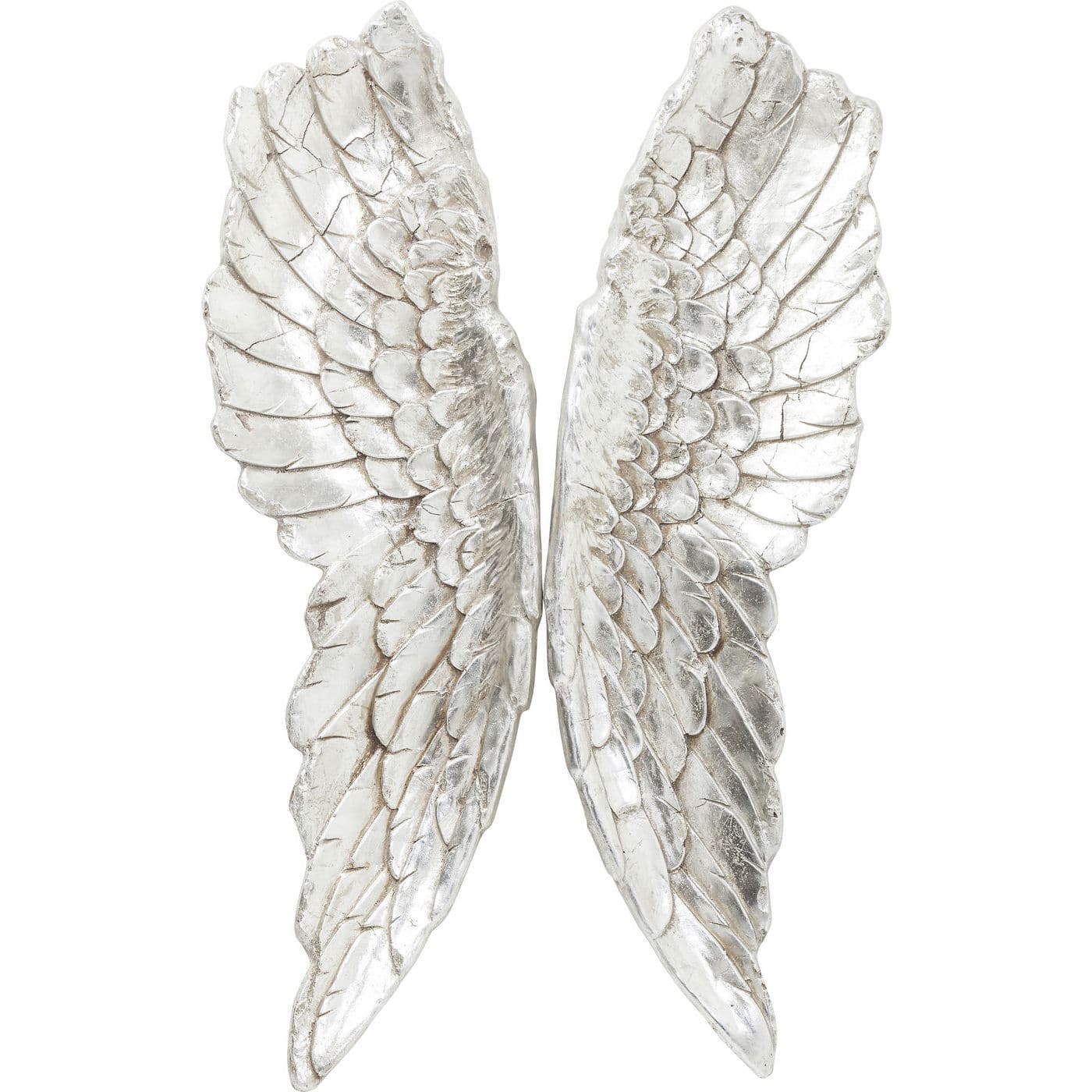 KARE DESIGN Angel Wings väggdekoration - silver polyresin (106x61)