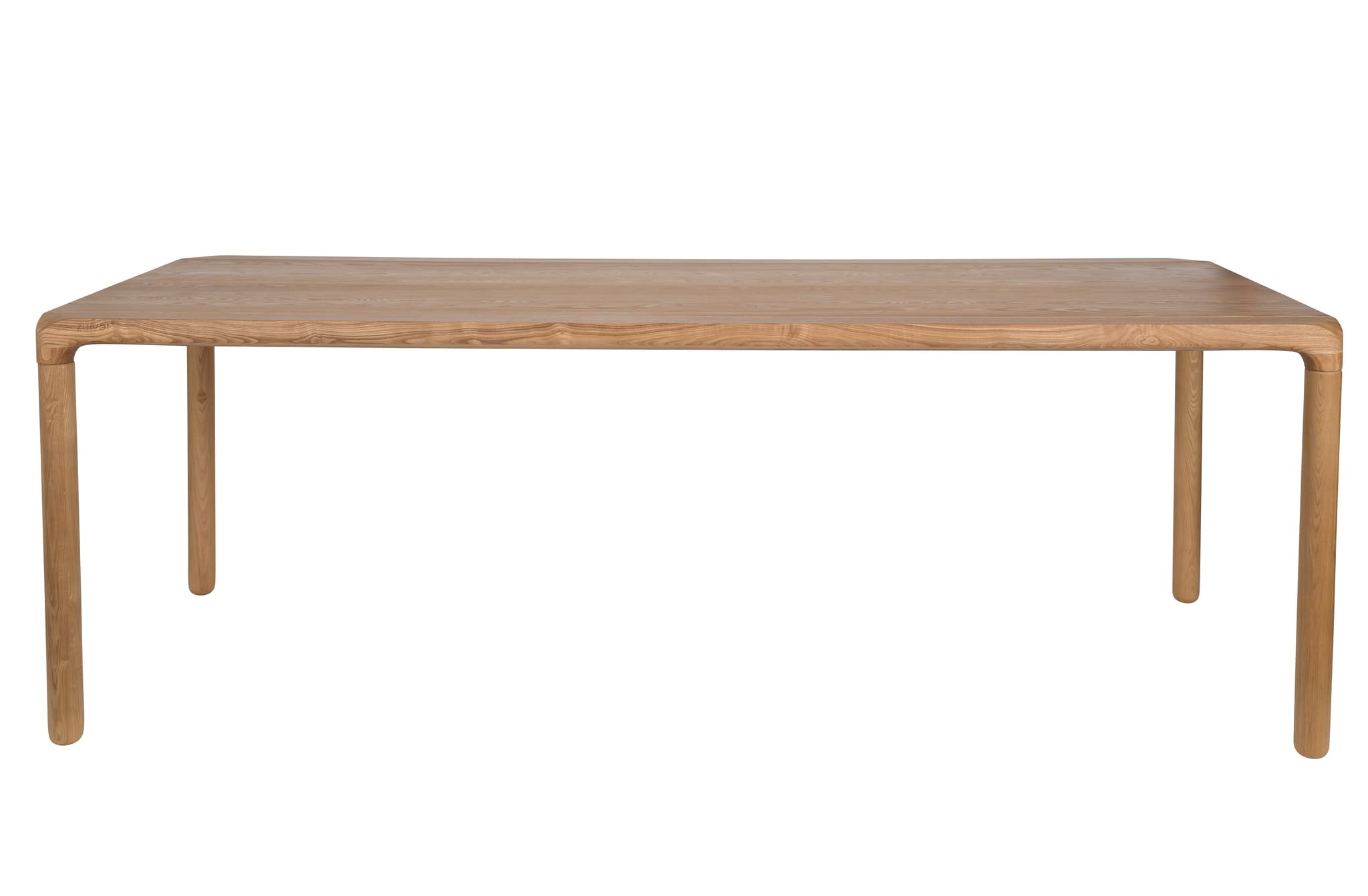 ZUIVER Storm matbord, rektangulärt - träfaner av naturlig ask och naturlig ask (220x90)