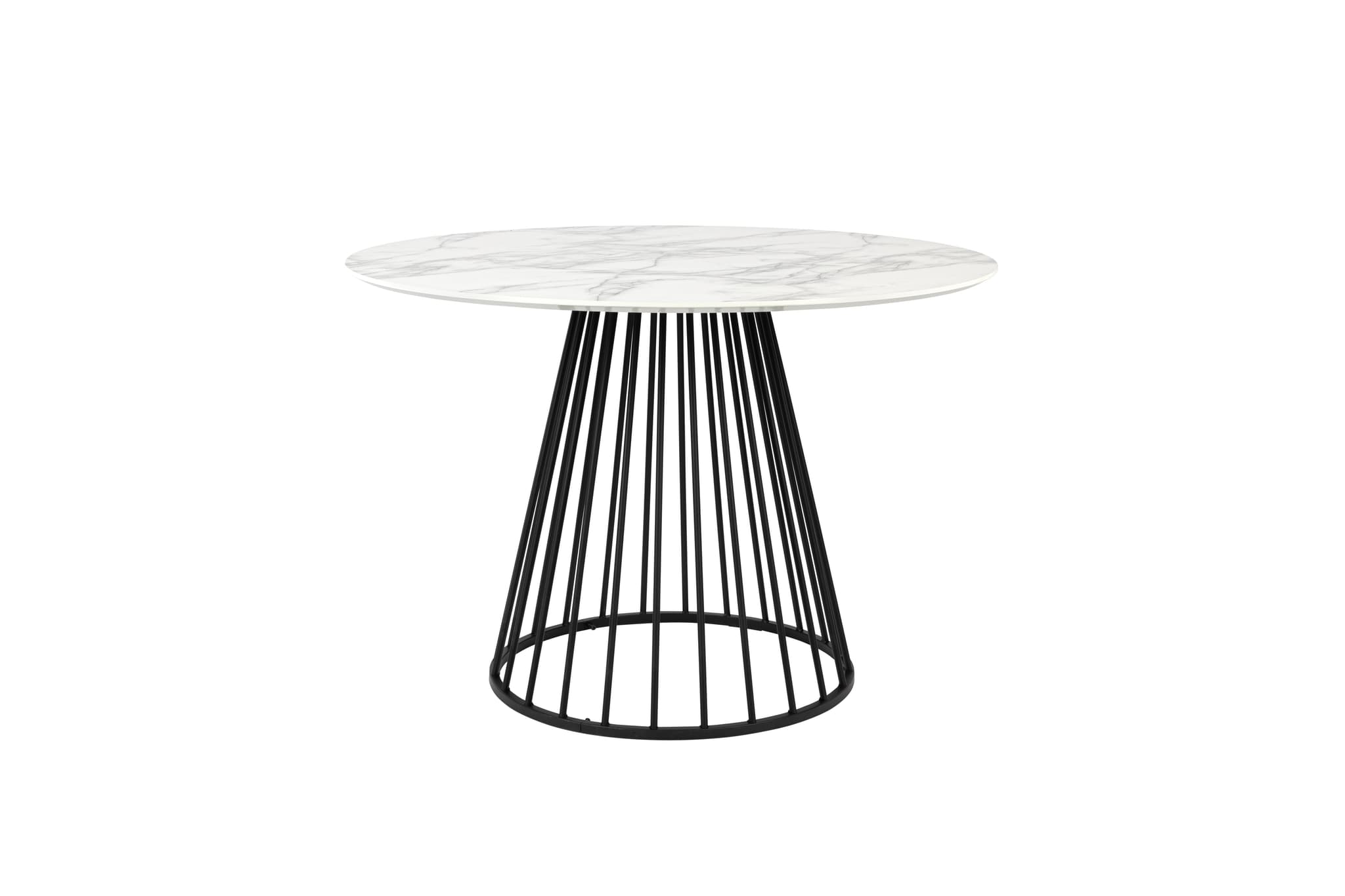 WHITE LABEL LIVING Bord Floris Svart