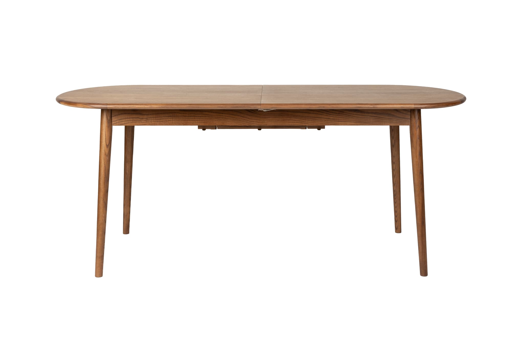 ZUIVER Twist matbord, w. utdragbar, oval - brun valnötsfinish (240x90)
