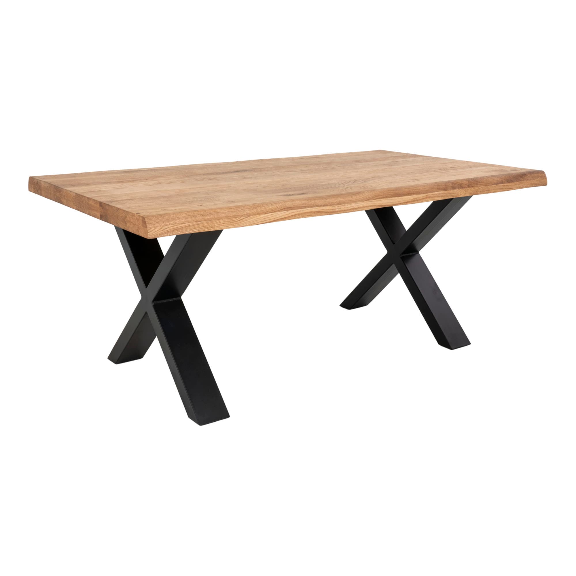 HOUSE NORDIC Toulon Soffbord - Naturlig Ek och Metall (120 x 70 cm)